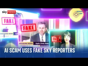 Scammers use AI deepfakes of Sky News journalists to promote illegal casinos