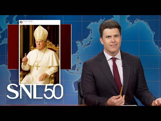 Weekend Update: Trump Shares AI Generated Image of Himself as Pope