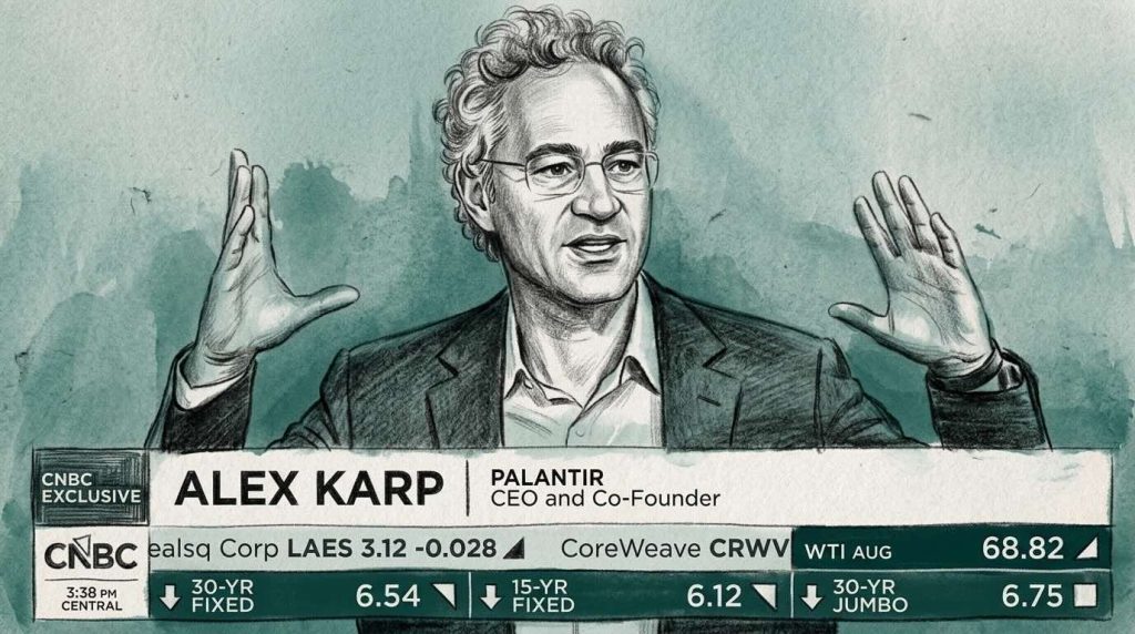 Palantir’s Alex Karp Just Called the AI Industry “Effing Insane”  Here’s What He’s Really Selling You